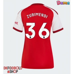 Arsenal Martin Zubimendi #36 Hjemmebanetrøje Dame 2026-27 Kort ærmer Arsenal Martin Zubimendi #36 Hjemmebanetrøje Dame 2026-27 Kort ærmer